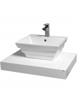 Combo Lux konzolna polica lavaboa 65